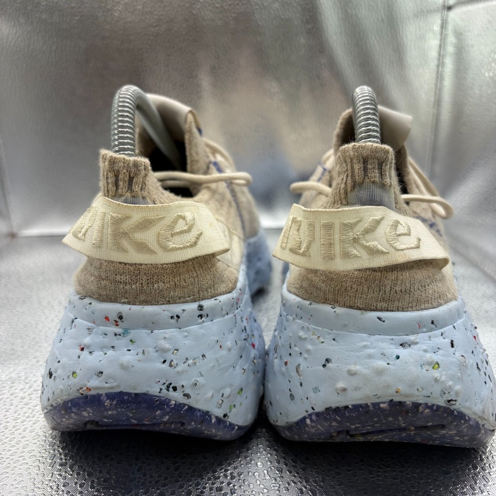 Size 8 Nike Space Hippie 04 Sail Astronomy Blue Womens Athletic Shoes CD3476-101 - Picture 7 of 12